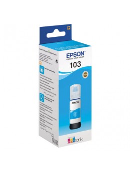 Чернила EPSON (C13T00S24A) для СНПЧ EPSON L3100/L3101/L3110/L3150/L3151/L1110, голубые, ОРИГИНАЛЬНЫЕ
