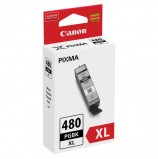 Картридж струйный CANON (PGI-480PGBK), для PIXMA TS704/TS6140, пигмент черный, ресурс 200 страниц, 2077C001