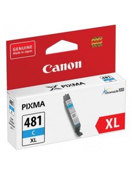 Картридж струйный CANON (CLI-481C XL) для PIXMA TS704 / TS6140, голубой, ресурс 515 страниц, оригинальный, 2044C001 Картридж струйный CANON (CLI-481C XL) для PIXMA TS704 / TS6140, голубой, ресурс 515 страниц, оригинальный, 2044C001