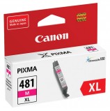 Картридж струйный CANON (CLI-481M XL) для PIXMA TS704 / TS6140, пурпурный, ресурс 474 страницы, оригинальный, 2045C001
