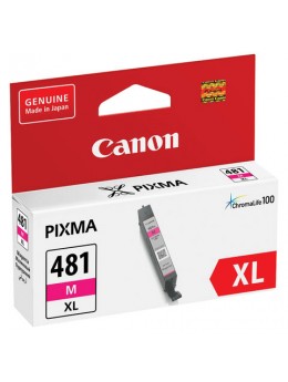Картридж струйный CANON (CLI-481M XL) для PIXMA TS704 / TS6140, пурпурный, ресурс 474 страницы, оригинальный, 2045C001 Картридж струйный CANON (CLI-481M XL) для PIXMA TS704 / TS6140, пурпурный, ресурс 474 страницы, оригинальный, 2045C001