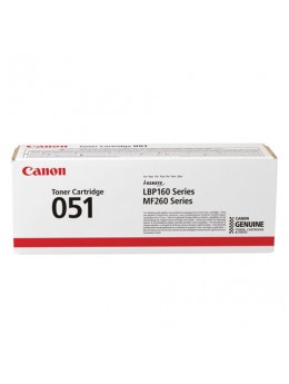 Картридж лазерный CANON (051) i-SENSYS LBP162dw/MF264dw/267dw/269dw, ресурс 1700 страниц, оригинальный, 2168C002