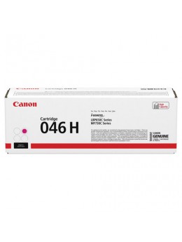 Картридж лазерный CANON (046H) i-SENSYS LBP653Cdw / 654Cx / MF732Cdw / 734Cdw, пурпурный, ресурс 5000 страниц, оригинальный, 1252C002