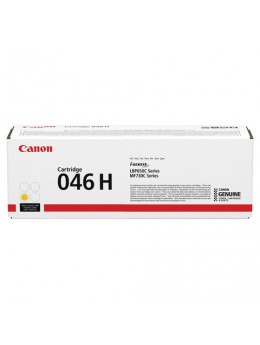 Картридж лазерный CANON (046H) i-SENSYS LBP653Cdw/654Cx/MF732Cdw/734Cdw, желтый, ресурс 5000 страниц, оригинальный, 1251C002