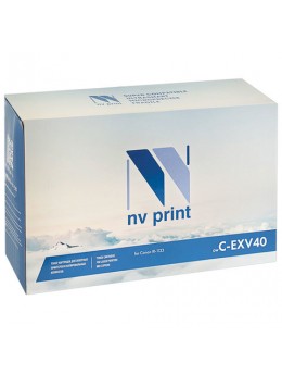 Тонер NV PRINT (NV-CEXV40) для CANON iR1133/ iR1133A/ iR1133IF, ресурс 6000 страниц, NV-C-EXV40