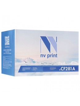 Картридж лазерный NV PRINT (NV-CF281A) для HP LJ M604dn/605dn/606dn, ресурс 10500 страниц