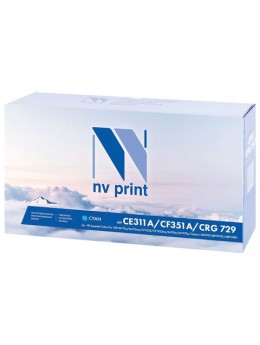 Картридж лазерный NV PRINT (NV-CF351A) для HP LJ M176n/ M177fw, голубой, ресурс 1000 страниц Картридж лазерный NV PRINT (NV-CF351A) для HP LJ M176n/ M177fw, голубой, ресурс 1000 страниц