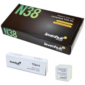 Набор готовых микропрепаратов LEVENHUK N38 NG (38 образцов, стекла), 29278