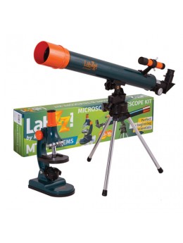 Набор LEVENHUK LabZZ MT2: микроскоп: 75-900 кратный, монокулярный + телескоп: рефрактор, 2 окуляра, 69299 Набор LEVENHUK LabZZ MT2: микроскоп: 75-900 кратный, монокулярный + телескоп: рефрактор, 2 окуляра, 69299