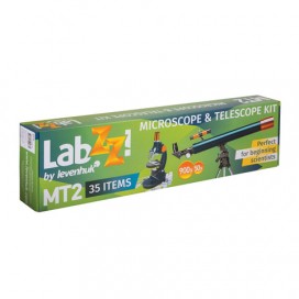 Набор LEVENHUK LabZZ MT2: микроскоп: 75-900 кратный, монокулярный + телескоп: рефрактор, 2 окуляра, 69299