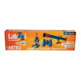 Набор LEVENHUK LabZZ MTВ3: микроскоп 150-900 кратный + телескоп, рефрактор, 2 окуляра+бинокль 6х21, 69698
