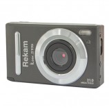 Фотоаппарат компактный REKAM iLook S970i, 21 Мп, 8x zoom, 3' ЖК-монитор, HD, черный металлик, 626548540336