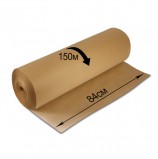 Крафт-бумага в рулоне, 840 мм х 150 м, плотность 78 г/м2, BRAUBERG, 440147