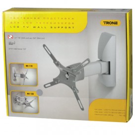 Кронштейн-крепление для ТВ настенный TRONE ЖК-130, VESA 75-200/200, 15-32', 3 ст. своб., 25 кг