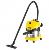 Пылесос KARCHER MV/WD 4 Premium, с пылесборником, мощность 1000 Вт, контейнер из нержавеющей стали, 1.348-150.0