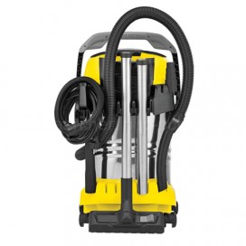 Пылесос KARCHER MV/WD 6 P Premium, с пылесборником, 1300 Вт, розетка, выдув, контейнер из нержавеющей стали, 1.348-270.0