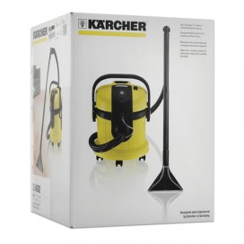 Пылесос моющий KARCHER (КЕРХЕР) SE 4002, потребляемая мощность 1400 Вт, желтый, 1.081-140.0