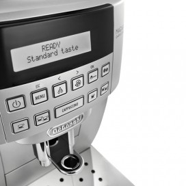 Кофемашина DELONGHI ECAM 22.360.S, 1450 Вт, объем 1,8 л, емкость для зерен 250 г, автокапучинатор, серебристая