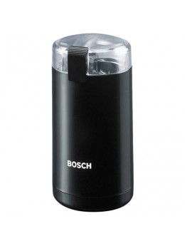 Кофемолка BOSCH MKM6003, мощность 180 Вт, вместимость 75 г, пластик, черная Кофемолка BOSCH MKM6003, мощность 180 Вт, вместимость 75 г, пластик, черная