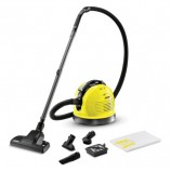 Пылесос KARCHER (КЕРХЕР) VC 6, с пылесборником, потребляемая мощность 600 Вт, желтый, 1.195-600.0