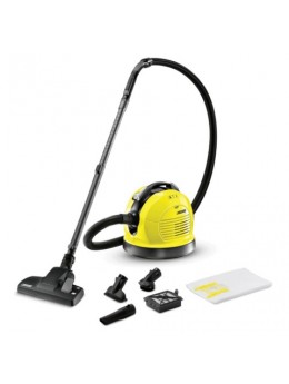 Пылесос KARCHER (КЕРХЕР) VC 6, с пылесборником, потребляемая мощность 600 Вт, желтый, 1.195-600.0