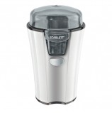 Кофемолка SCARLETT SC-010, мощность 180 Вт, вместимость 40 г, пластик, белая