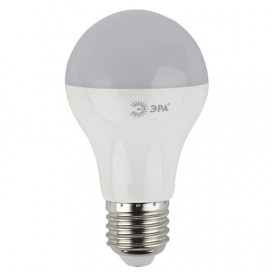 Лампа светодиодная ЭРА, 8 (55) Вт, цоколь E27, грушевидная, холодный белый свет, 25000 ч., LED smdA55\60-8w-840-E27ECO, A60-8w-840-E27
