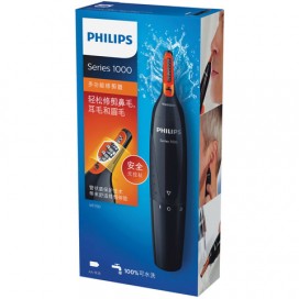 Триммер для носа и ушей PHILIPS NT1150/10, беспроводной, водонепроницаемый, черный