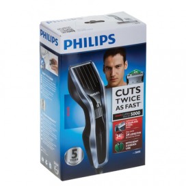 Машинка для стрижки волос PHILIPS HC5410/15, 24 установки длины, сеть, съемные лезвия, черная