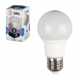 Лампа светодиодная ЭРА, 8 (70) Вт, цоколь E27, грушевидная, холодный белый свет, 25000 ч., LED smdA60-8w-840-E27, Б0020535