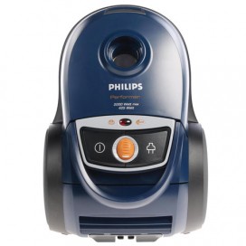 Пылесос PHILIPS FC9150/02, с пылесборником, 2000 Вт, мощность всасывания 425 Вт, синий