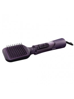 Фен-расческа PHILIPS HP8656/00, 1000 Вт, 2 режима, 5 насадок, ионизация, фиолетовый Фен-расческа PHILIPS HP8656/00, 1000 Вт, 2 режима, 5 насадок, ионизация, фиолетовый