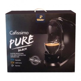 Кофемашина капсульная TCHIBO Cafissimo PURE Black, мощность 950 Вт, объем 1,1 л, черная, 326527