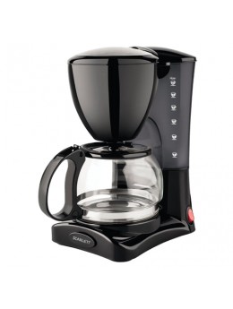 Кофеварка капельная SCARLETT SC-CM33006, 550 Вт, 0,6 л, 'антикапля', подогрев, пластик, черная, SC - CM33006 Кофеварка капельная SCARLETT SC-CM33006, 550 Вт, 0,6 л, 'антикапля', подогрев, пластик, черная, SC - CM33006