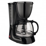 Кофеварка капельная SCARLETT SC-CM33007, 750 Вт, 1,25 л, антикапля, подогрев, пластик, черная, SC - CM33007