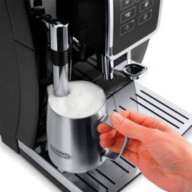 Кофемашина DELONGHI ECAM 350.15.B, 1450 Вт, объем 1,8 л, емкость для зерен 300 г, ручной капучинатор, черная