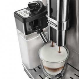 Кофемашина DELONGHI ECAM 28.464.M, 1450 Вт, объем 2,0 л, емкость для зерен 250 г, автоматический капучинатор, серебристая, ECAM28.464.M