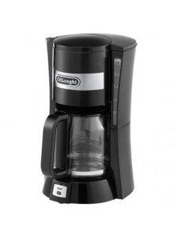 Кофеварка капельная DELONGHI ICM 15210, 900 Вт, объем 1,25 л, автоотключение, подогрев, черная, ICM15210 Кофеварка капельная DELONGHI ICM 15210, 900 Вт, объем 1,25 л, автоотключение, подогрев, черная, ICM15210