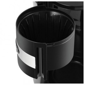 Кофеварка капельная DELONGHI ICM 15210, 900 Вт, объем 1,25 л, автоотключение, подогрев, черная, ICM15210