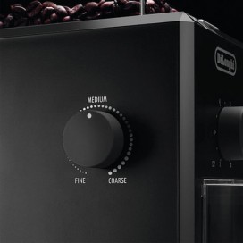 Кофемолка DELONGHI KG 79, 110 Вт, объем 120 г, 12 степеней помола, черная, KG79