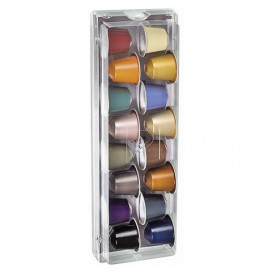 Кофемашина капсульная DELONGHI Nespresso EN 80.CWAE, 1260 Вт, объем 0,8 л, капучинатор, бежевая + капсулы 14 шт., EN80.CWAE