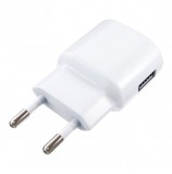 Зарядное устройство сетевое (220 В) RED LINE ТС-1A, кабель для IPhone (iPad) 1 м, 1 порт USB, выходной ток 1 А, белое, УТ000012251