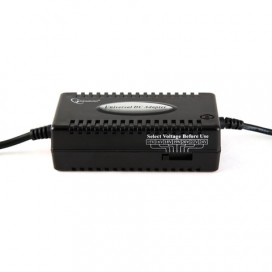 Зарядное устройство автомобильное для ноутбуков универсальное GEMBIRD NPA-DC1, 80 Вт, 1,4 м, 9 адаптеров