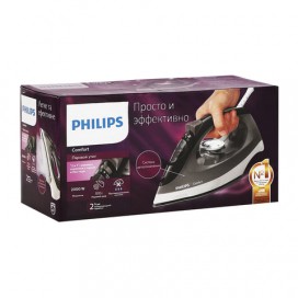 Утюг PHILIPS GC1444/80, 2100 Вт, керамическое покрытие, автоотключение, самоочистка, антикапля, серый