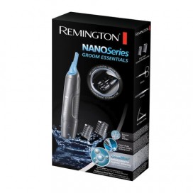 Набор для стрижки REMINGTON NE3455, триммер, пинцет, ножницы, пилка, щипцы, синий