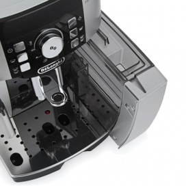 Кофемашина DELONGHI ECAM 21.117.SB, 1450 Вт, объем 1,8 л, емкость для зерен 250 г, ручной капучинатор, серебристая, EСAM 21.117.SB
