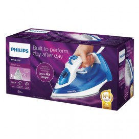 Утюг PHILIPS GC2990/20, 2300 Вт, металлокерамическое покрытие, самоочистка, антикапля, белый/голубой