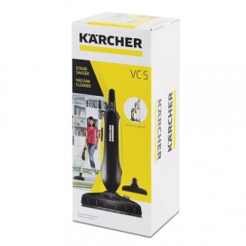 Пылесос KARCHER (КЕРХЕР) VC5 вертикальный, с контейнером, мощность 500 Вт, желтый/черный, 1.349-100.0, 1.349-100/105.0