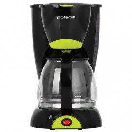 Кофеварка капельная POLARIS PCM 1211, 800 Вт, объем 1,25 л, пластик, черный