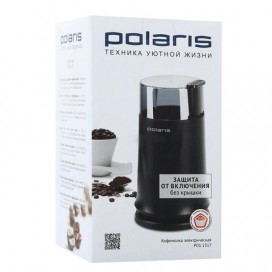Кофемолка POLARIS PCG 1317, 170 Вт, объем 70 г, пластик, черный